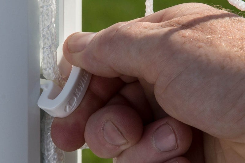 Kwik Goal Kwik Lock Net Clips (100-Pack)  White - Image 4
